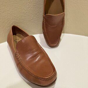👞Cole Haan Men's Classic Loafers 9.5M Tan Leather Slip-ons Drivers